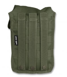 Koppeltas multi purpose Large - Molle draagsysteem -  13 x 9 x 21 cm - groen