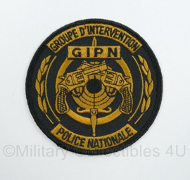 Franse Police Nationale GIPN Groupe D'Intervention embleem - diameter 9 cm -  origineel