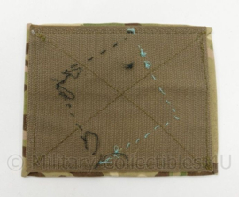 Britse MTP camo arm patch met LD Light Dragoons eenheid patch - met klittenband - 13 x 10 cm - origineel