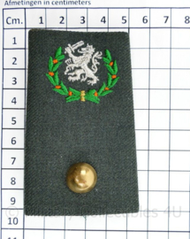 enkele epaulet DT2000 Adjudant - Stafadjudant - 9,5 x 5 cm - origineel