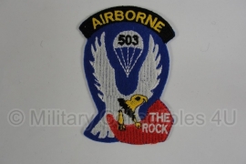 WWII US 503 Airborne 'The Rock' patch