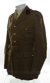 KL Nederlandse leger DT uniform set met jas en broek - Onderluitenant - Veldartillerie - maat jas Medium en broek 82x80 - origineel
