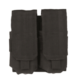 Magazijntas Double M4/M16 Magazin pouch koppeltas - MOLLE draagsysteem - 16 x 5 x 17 cm - ZWART