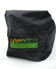 KL Nederlandse leger Lowland Outdoor Technology tentzeil opbergtas met NSN - 58 x 14 x 14 cm - gebruikt - origineel