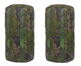 Savotta jääkäri  Large 60 liter rugzak MET 2 zijtassen (2x12 liter)  = 84 liter set - M05 camouflage - origineel