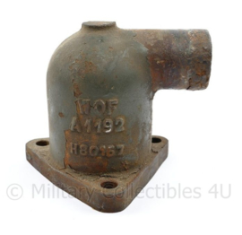 Wo2 US model Willys MB WOF motor Thermostat Housing A1192 - 9 x 12 x 3,5 cm - origineel