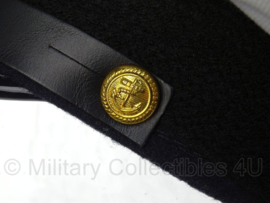 WO2 Duitse Kriegsmarine U boot officier schirmmutze wit - maat 57 t/m 60