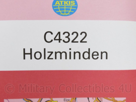 Duitse Stafkaart C4322 Holzminden  2012- 1 : 50.000 - 55 x 75 cm - origineel