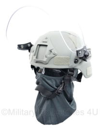 Politie en DSI MICH fast helm foliage grey DSI Helm MET visier - replica