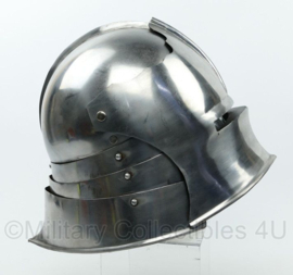 Sallet helm van rond 1460 metaal - replica