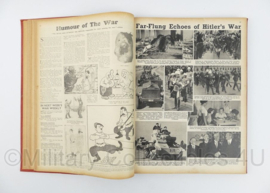 The War: A Weekly Illustrated Survey of the Second Great War Vol. I verzamelboek - 26 x 2 x 34,5 cm - origineel