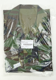 Korps Mariniers zeldzaam huidig model Woodland forest camo jas  met  Permethrine Jacket Forest - nieuw model 2018 tot heden - maat  Small Long=8090/8494 - origineel