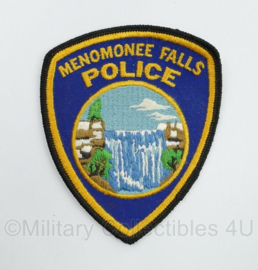 Amerikaanse Politie embleem American Menomenee Falls Police patch - 13 x 10,5 cm - origineel