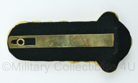 Britse Leger gala uniform epaulette goudkleurig Major General - afmeting 16,5 x 8 x 1,5 cm - origineel