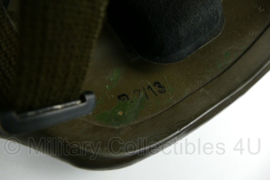 Defensie ballistische composiet helm met custom padded liner 2013 - maat Medium - gedragen - origineel