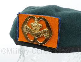 KL Nederlandse leger DT2000 Prinses Irene Brigade baret - maker Noorloos - maat 60 - gedragen - origineel