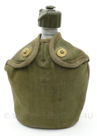 MVO 1958 veldfles met aluminium fles en RVS beker - origineel