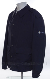Nederlandse Politie uniform jas - zonder voering - maat 53 = Large - origineel