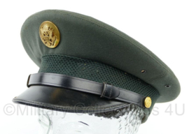 US Army Visor Cap Enlisted Men - size 6 3/4 = 54 cm - gedragen - origineel