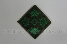 WWII US 4th Infantry Division patch - eigen aanmaak