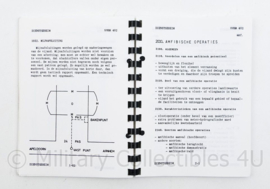 Koninklijke Marine Zakboek voor de Troepencommandant VVKM402- 17,5 x 13 x 1 cm - origineel