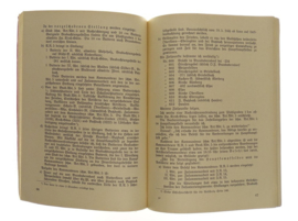 WO2 Duits handboek artilleristische rundschau 1935-1938 - 1940 - origineel