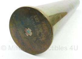 Koperen huls naoorlogs - 63 cm lang - origineel