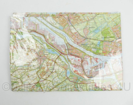Topografische kaart 37 Oost Rotterdam geplastificeerd - 72 x 51 cm - origineel