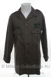 KLU Luchtmacht uniform overhemd - extra klittenband bevestigingen - lange mouw - maat 50/52 - origineel
