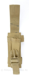 Defensie en US Army Molle coyote single magazin pouch Pistol -  5,5  x 4 x 14 cm - origineel