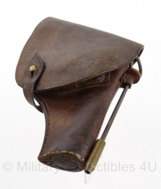 Zweeds holster met pompstok  -  origineel