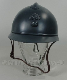 Metalen Franse Adrian helm WO1 helm M1915 - replica
