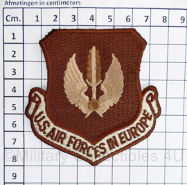 USAF US Air Force Desert embleem US Air Forces in Europe  - 8 x 8 cm - origineel