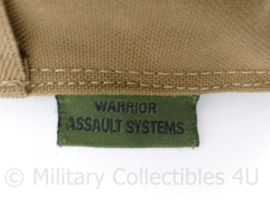US Army en Defensie Warrior Assault triple magazin pouch MOLLE coyote - 23 x 5 x 17 cm - mist 1 klep -  origineel