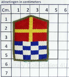 Natres Korps Nationale Reserve eenheid embleem vorig model - gevouwen - 5 x 4 cm - origineel