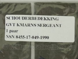 Korps Mariniers Sergeant Mariniers GVT Sergeant rangen set - mint in de verpakking