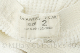 Brits Vest ECW en broek Drawers ECW Extreme cold weather ondergoed - gedragen - maat 2 - origineel