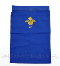 Nederlands leger halsdoek 105 transportbataljon - blauw - origineel