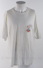 KM Koninklijke Marine shirt van de "west reis 2009" - gebruikt - maat L - origineel