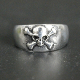 Doodskop Ring totenkopf ring - size 8 of 10