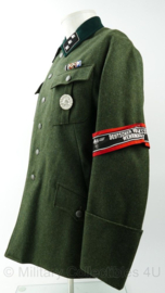 WO2 Duits Volkssturm jasje Kompaniefuhrer - maat 52 - nieuw - replica