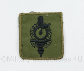 Militaire 24 uursrit GVT embleem - 5 x 5 cm - origineel