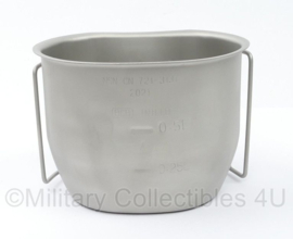 BCB CRUSADER RVS CANTEEN Cup Canteen Cup Jungle RVS veldfles beker - Brits model - nieuwste model - nieuw - origineel