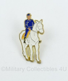 Bereden politie te paard speld - 3 x 1,5 cm - origineel