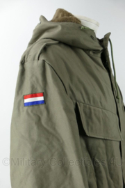 KLU Koninklijke Luchtmacht grijze parka MET voering 1990 - maat 57 - nieuw - origineel