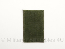 KL Nederlandse leger eenheid arm embleem 8 x 5,5 cm. - met klittenband - origineel