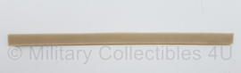 Klittenband haak- en lusband voor bijvoorbeeld naamlint - KHAKI - 1,6 cm breed x 30 cm lang