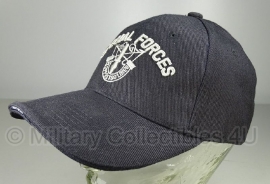 Baseball cap Special Forces - zwart