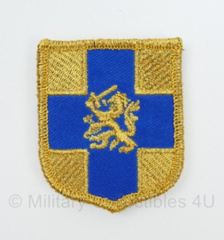 KL Nederlandse leger Inspecteur-Generaal der Krijgsmacht embleem met klittenband - 6,5 x 5 cm