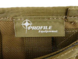 Defensie Profile equipment Molle Single mag pouch coyote. M4 M16 Diemaco - 10,5 x 4,5 x 14 cm - nieuwstaat -  origineel